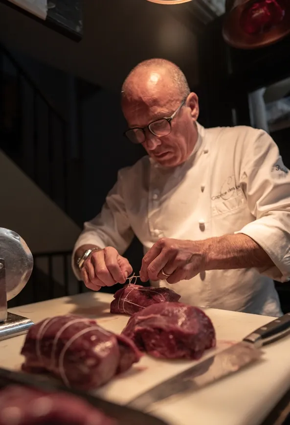 Découpe précise en cuisine